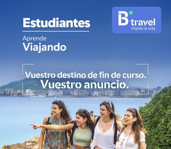 B travel (Ávoris) reta a los estudiantes a convertirse en embajadores de su viaje de fin de curso con #SpotChallenge.
