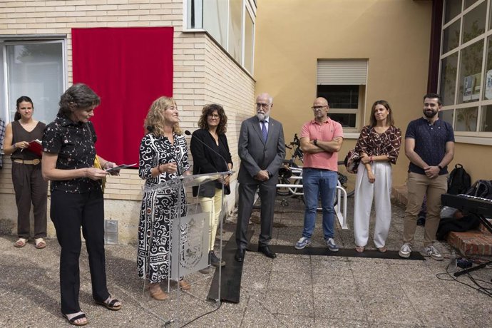 Imagen del homenaje.