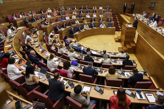 El president Juanfran Pérez Llorca en el Debat de Política General