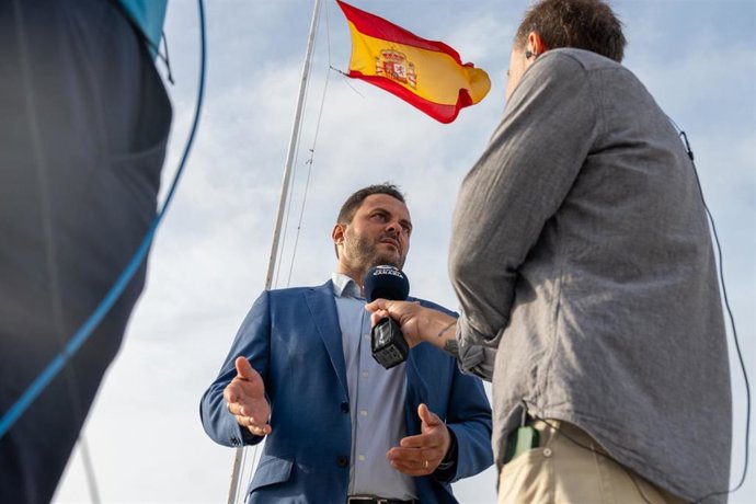 El alcalde de Arrecife, Yonathan de León