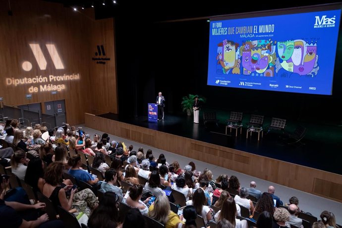 Cuarto Foro 'Mujeres que Cambian el Mundo', en Málaga.