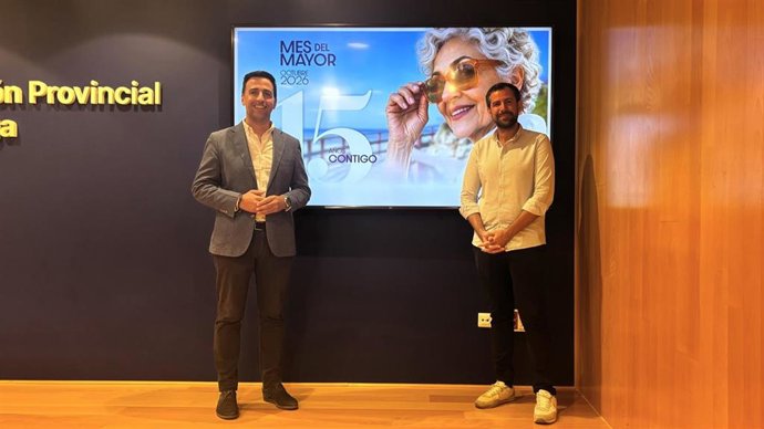 Presentación de la programación para el 'Mes del Mayor' en la Diputación de Málaga.