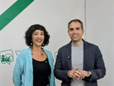 Foto: Valero reivindica a Toni Morillas (IU) como la "verdadera alternativa" frente a otro gobierno del PP en Málaga en 2027