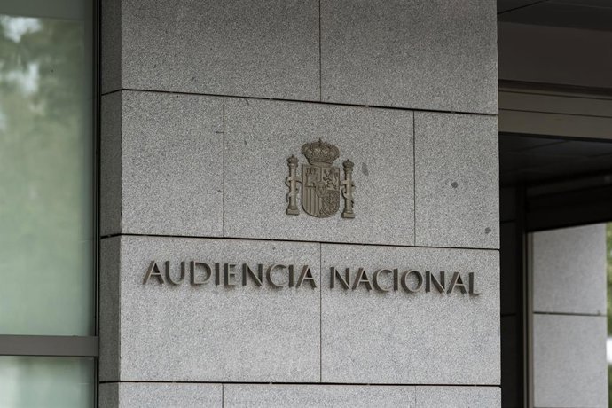 Fachada de la Audiencia Nacional, a 28 de septiembre de 2026, en Madrid (España). 