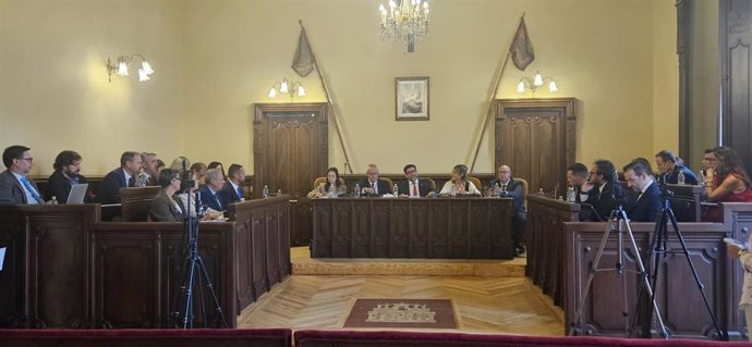 Pleno del Ayuntamiento de Ávila.