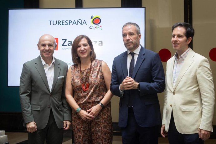 Presentación de la VI Convención Turespaña, que tendrá lugar en Zaragoza a finales de octubre