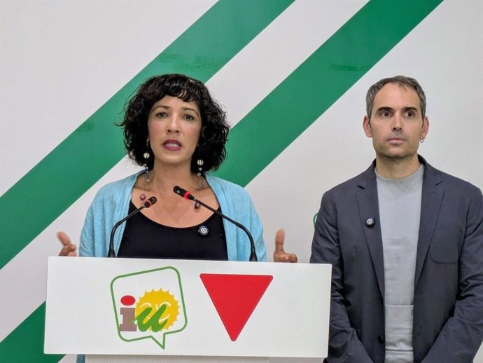 La candidata a la alcaldía y coordinadora provincial de Izquierda Unida en Málaga, Toni Morillas.
