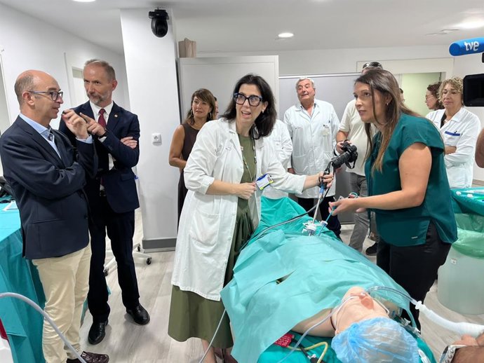 El Programa De Simulación Del Rosell Incluye Diferentes Escenarios En Ginecología, Cuidados Intensivos O Cirugía Digestiva Laparoscópica