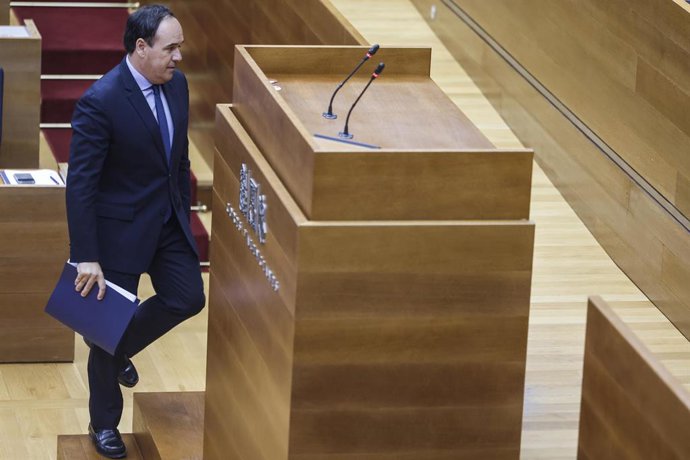 El president de la Generalitat Valenciana, Juanfran Pérez Llorca, intervé durant el Debat de Política General de la Comunitat Valenciana, en Les Corts Valencianes, a 28 de setembre del 2026