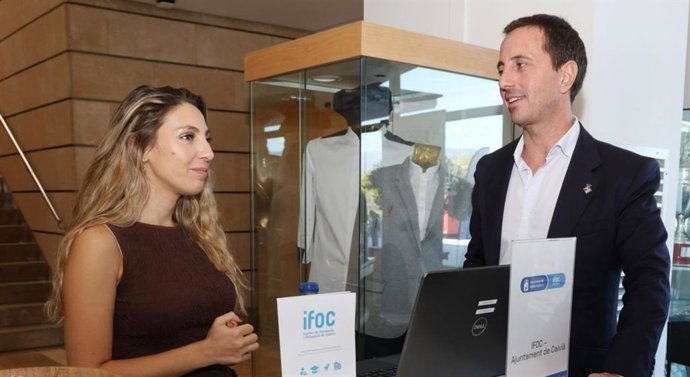 El presidente del Consell de Mallorca, Llorenç Galmés, en el Instituto de Formación y Ocupación de Calvià.