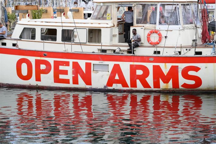 Archivo - Embarcación de Open Arms con ayuda humanitaria que partirá rumbo a Cuba, a 28 de mayo de 2026, en Gran Canaria (Islas Canarias, España).
