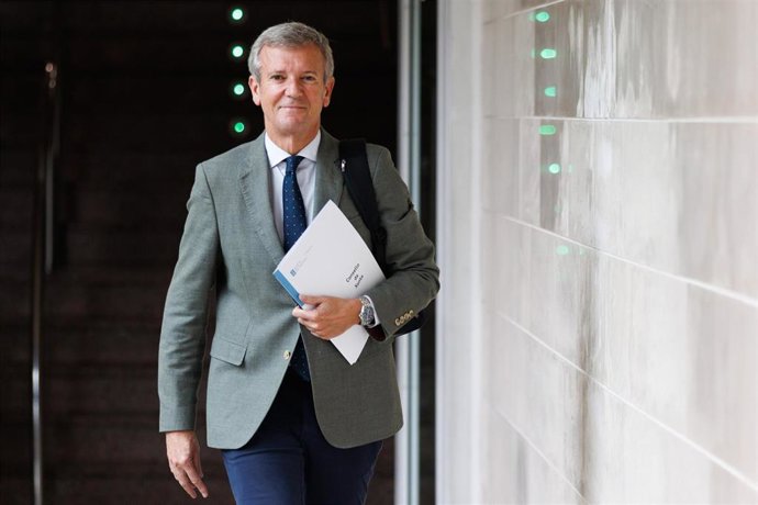 El presidente de la Xunta, Alfonso Rueda, preside el Consello de la Xunta