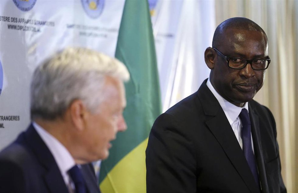 Archivo - El ministro de Exteriores maliense, Abdoulaye Diop.