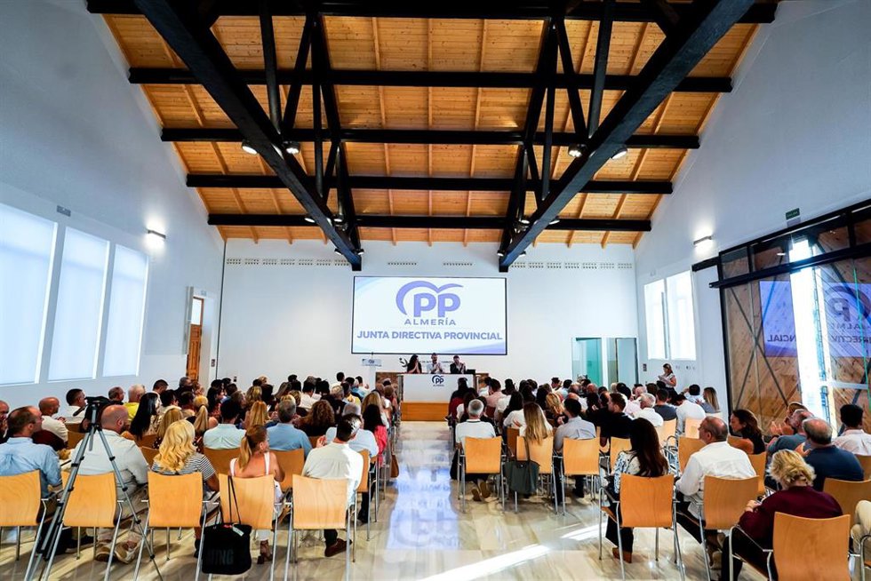 Junta Directiva Provincial del PP de Almería celebrada el pasado 22 de septiembre.