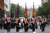 Foto: Ulster.- La Policía norirlandesa impide por segundo día la marcha orangista mientras el gobierno autonómico se tambalea