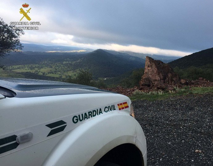 Archivo - Coche de la Guardia Civil.