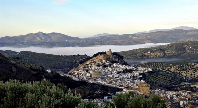 Vista del municipio de Montefrío.