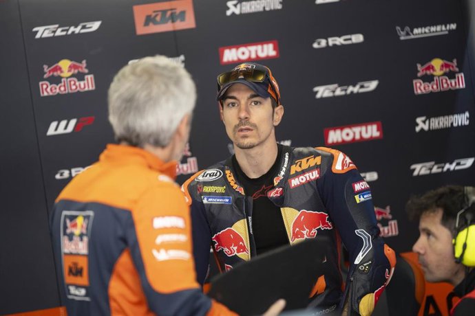 Archivo - El piloto español de MotoGP Maverick Viñales (KTM)