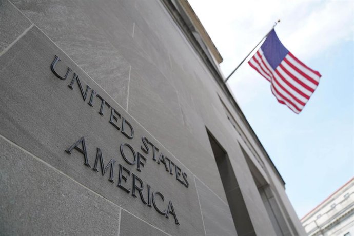 Archivo - Sede del Departamento de Justicia de Estados Unidos, en Washington