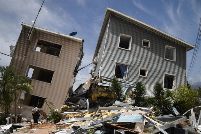 Archivo - Daños materiales en La Guaira por los terremotos de junio de 2026 en Venezuela (archivo)