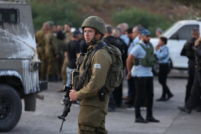Archivo - Imagen de archivo de un efectivo del Ejército de Israel.