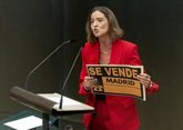 Foto: Almeida acusa a Maroto de "ser un fondo buitre" y la socialista condena un Madrid en venta por culpa del PP