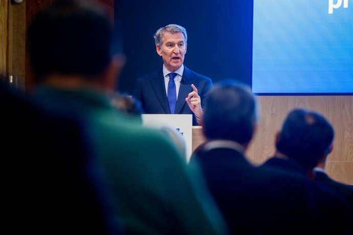 El president del Partit Popular, Alberto Núñez Feijóo