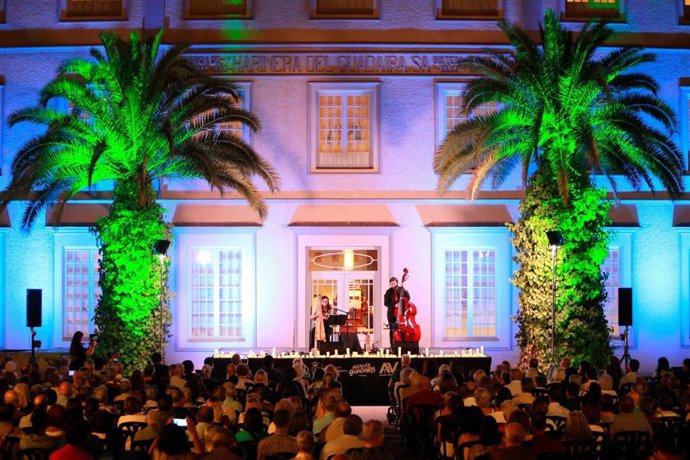 Un espectáculo de la vigesimotercera edición de Música en el Patio de Alcalá de Guadaíra (Sevilla).