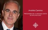 Foto: El historiador y escritor Andrés Camino será el pregonero de la Semana Santa de Málaga de 2027