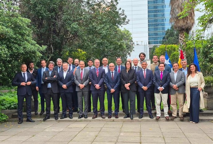 Delegación del Puerto de Málaga desplazada a Chile.