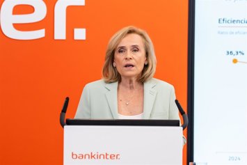 Archivo - La consejera delegada de Bankinter, Gloria Ortiz.