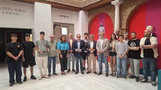 Asistentes al inicio de la nueva edición del programa escolar cultural.