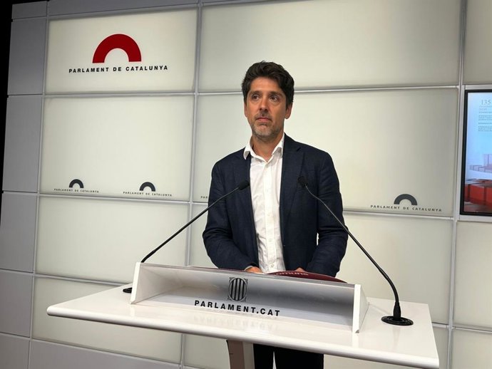 El portavoz de los Comuns en el Parlament, David Cid
