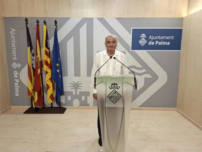 El portavoz de Vox en el Ayuntamiento de Palma, Fulgencio Coll.