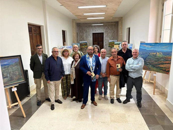Inauguración de la exposición sobre la XLVI Llega de los Montes de Toledo en la Diputación.