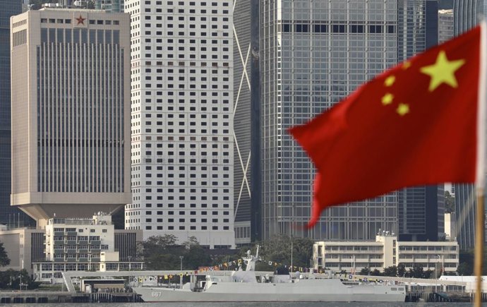 Archivo - Arquivo - Imagem de arquivo de uma bandeira da China.