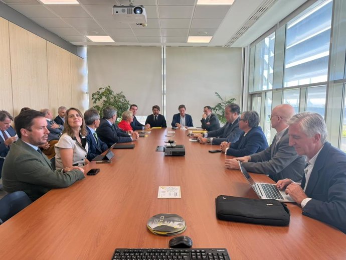 Imagen de la reunión.