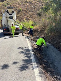 Actuaciones en la MA-3108, entre Benamargosa y Cútar