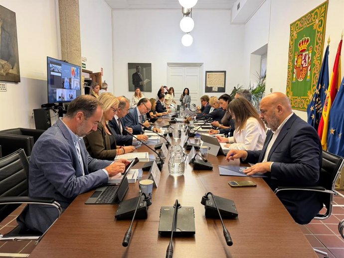 El alcalde de Palma, Jaime Martínez, en la junta de gobierno de la Federación Española de Municipios y Provincias (FEMP), celebrada en Madrid.
