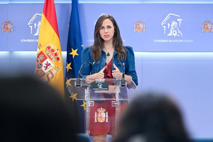 La secretaria general de Podemos, Ione Belarra