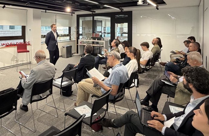 Presentación del informe 'CEO Agenda 2026', elaborado por el Oliver Wyman Forum junto con NYSE, a 29 de septiembre de 2026.