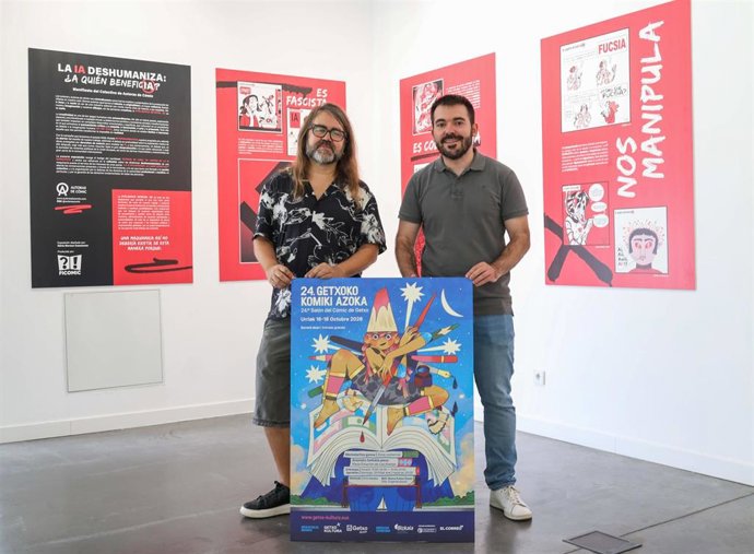 Presentación Salón del comic Getxo 2026.