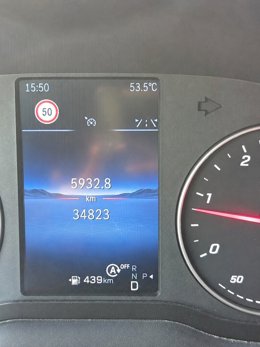 Temperatura en una ambulancia de Sant Antoni, Eivissa