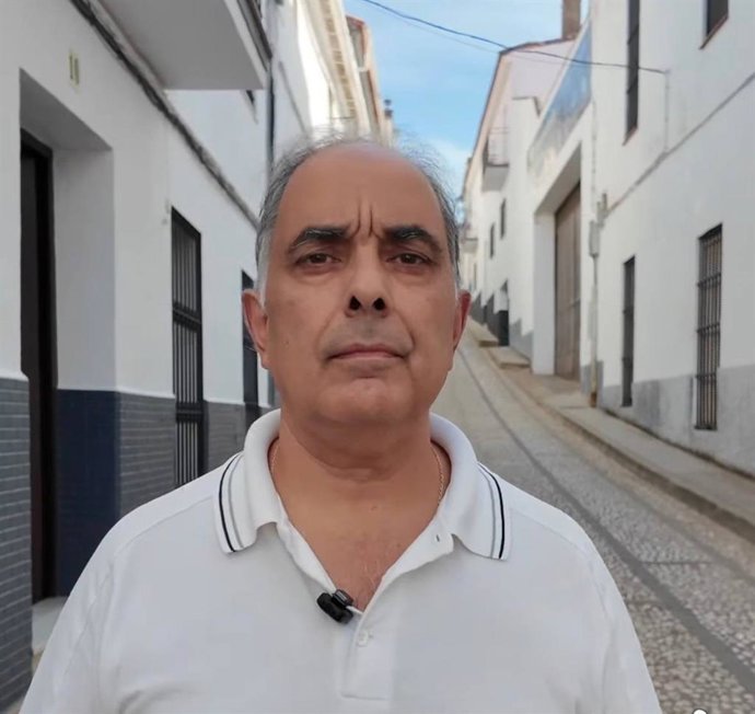El candidato del PSOE a la Alcaldía de Jabugo, Isidro Romero.