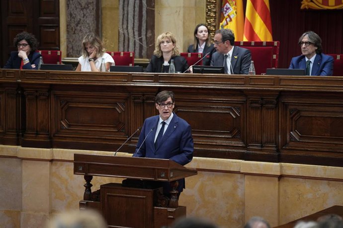 El president de la Generalitat, Salvador Illa
