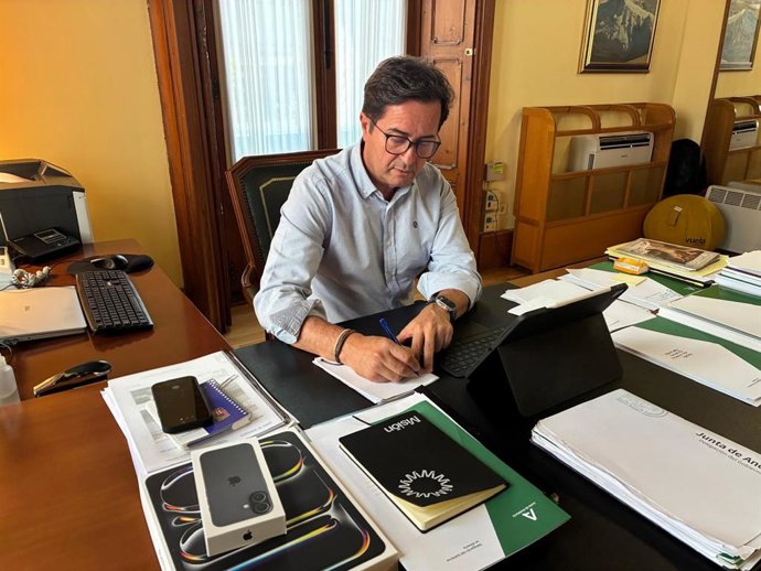 El delegado de la Junta en Almería, Francisco Góngora.