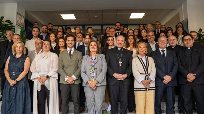 La UCAM abre el curso en Madrid con una misa presidida por el obispo de Alcalá