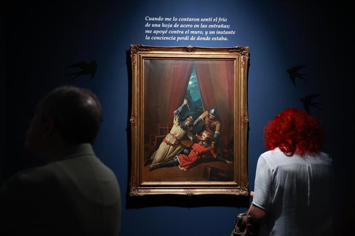 Vista general de la exposición 'Mientras haya unos ojos que reflejen' de la Colección Fundación Cajasol. 