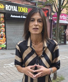 La portavoz de Vox en el Ayuntamiento de Santander, Laura Velasco.