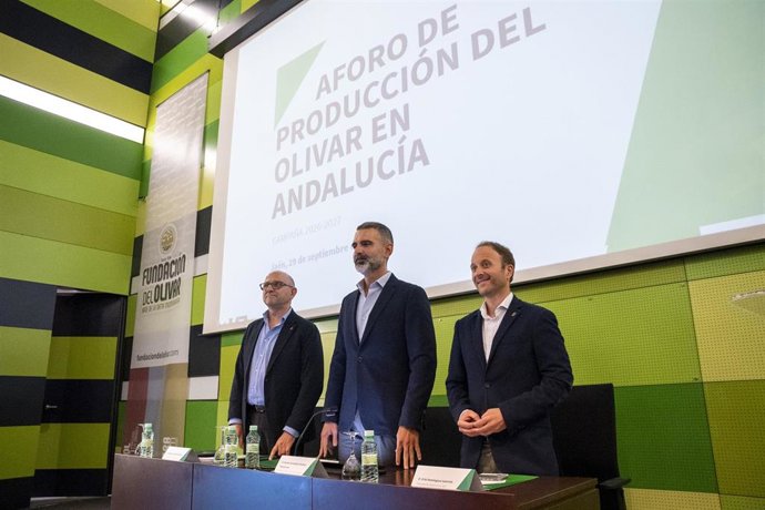 Presentación del aforo del olivar en Andalucía para la campaña 2026-2027.